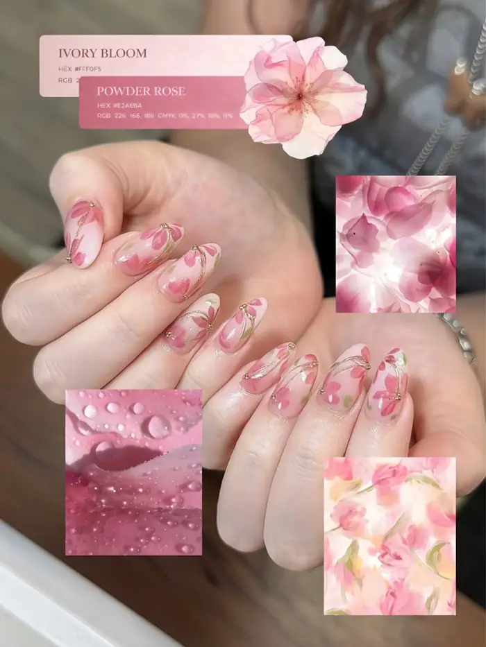 Mẫu nail thiết kế Nail By Thảo
