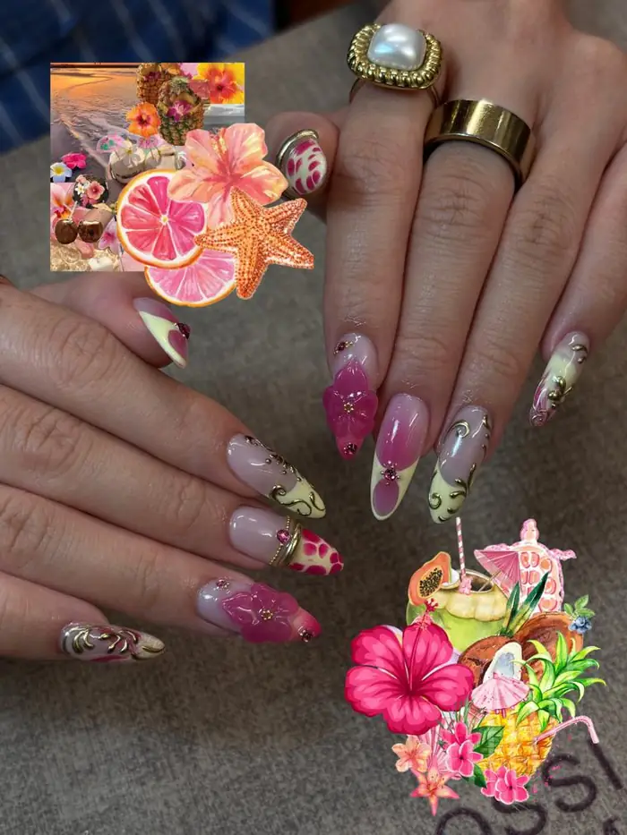 Mẫu nail thiết kế Nail By Thảo